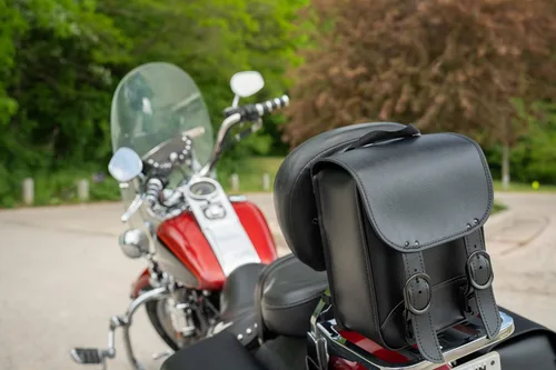 Miniatura 6 de Willie & Max By Dowco Serie Black Jack Bolsa para arco de respaldo de motocicleta con protección UV, piel sintética sin mantenimiento, universal