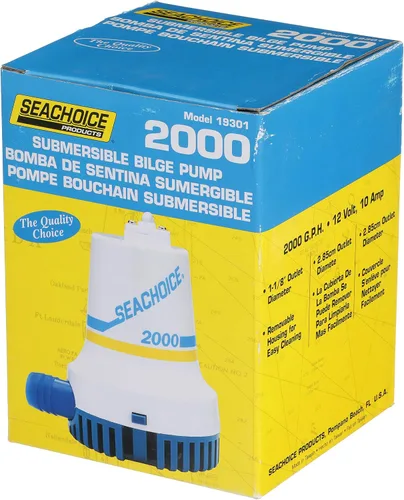 Miniatura 6 de Seachoice Bomba de sentina sumergible de 2.000 GPH