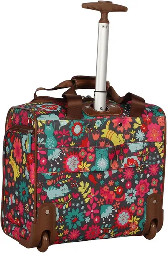 Miniatura 2 de Lily Bloom Designer - Maleta de viaje de 15 pulgadas para viajes cortos fin de semana negocios equipaje ligero maleta de 2 ruedas giratorias bajo