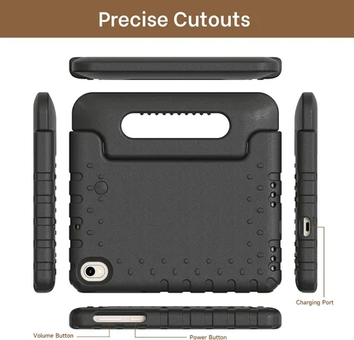 Miniatura 6 de Funda para tablet Walmart Onn de 7 pulgadas Gen 4 2024 Modelo: 100135924, peso ligero, a prueba de golpes, duradero, con soporte de mango Negro