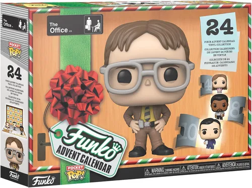 Miniatura 4 de Funko Pop! Calendario de Adviento: The Office - Michael Scott - 24 Días de Sorpresas - Mini Figuras de Vinilo Coleccionables - Caja Misterio - Idea