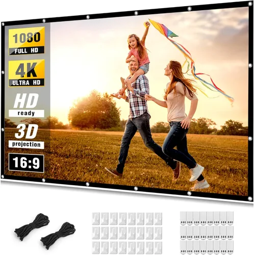 Miniatura 8 de Pantalla de proyección para cine en casa Taotique (84, 100 y 150 pulgadas)