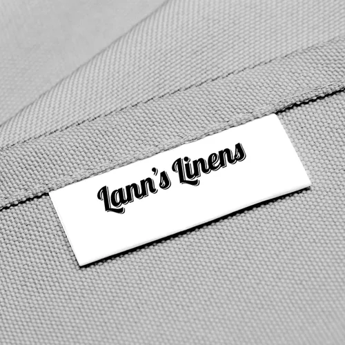 Miniatura 4 de Lann's Linens - 10 manteles cuadrados premium de 70 pulgadas para boda/banquete/restaurante - Mantel de tela de poliéster - Plata