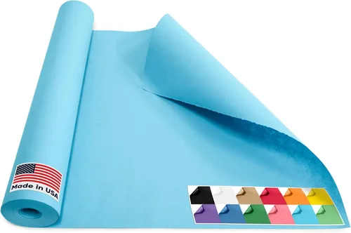Miniatura 14 de Papel kraft negro de 18 x 1200 pulgadas (100 pies), 45 libras de grosor, reciclable hecho en Estados Unidos, 16 rollos