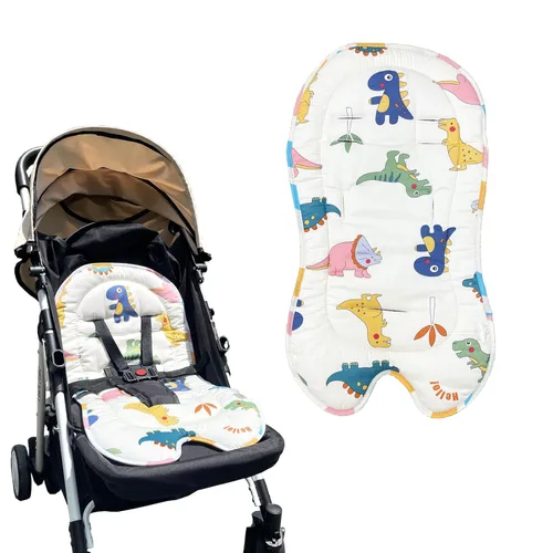 Letton Inserto de cochecito de bebé, forro universal transpirable para asiento de cochecito de bebé, inserto de asiento de automóvil infantil de