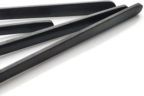 Miniatura 4 de Juego de cubiertos de 24 piezas con utensilios de cocina para servir, servicio para 6, utensilios de acero inoxidable 304, cuchillo, A-Negro