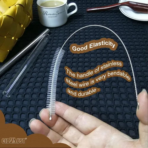 Miniatura 6 de Stanley - Cepillo limpiador de popotes extra largos de 12 pulgadas, extra ancho de 0.472 in de diámetro para tazas Stanley de 40/30/20 onzas