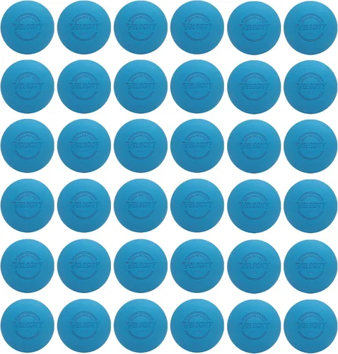 Miniatura 47 de Pelotas de lacrosse Velocity - 1, 2, 3, 6, 12, 18, 24, 36, 60 y 120 paquetes - para práctica, tamaño oficial aprobado por la NFHS y la universidad