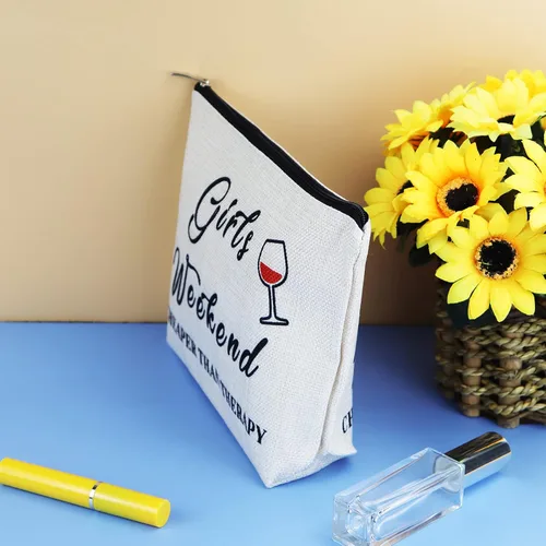 Miniatura 6 de Regalos de fin de semana para niñas, regalo para amigos, bolsa de maquillaje, regalo de amistad, regalo de viaje, bolsa de cosméticos, Navidad