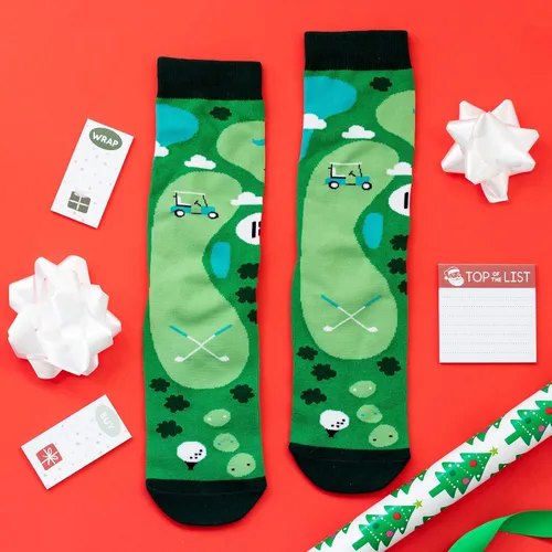 Miniatura 3 de I'd Rather Be - Calcetines divertidos para hombres y mujeres, regalos para golf, caza, camping, senderismo, esquí, lectura, deportes y mucho más