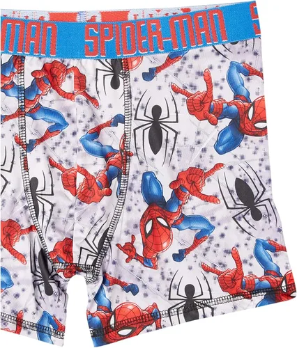 Miniatura 6 de Spiderman Boys' Boxer Brief Multipacks with Multiple Print Choices Available in Sizes 4, 6, 8, 10, and 12