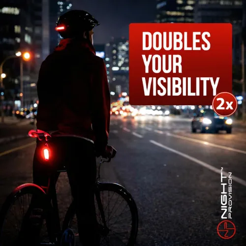 Miniatura 2 de Paquete de 2 luces traseras para bicicleta, fácil instalación de luces traseras de bicicleta, luces de bicicleta recargables USB C para conducción