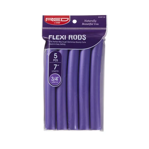 Miniatura 14 de Red by Kiss Flexi Rods - Rizador de pelo sin calor para rizos glamorosos de los años 90, ondas de playa, antideslizantes, estilizador de sueño