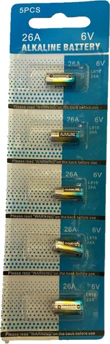 Miniatura 4 de 20 piezas 10A A10 L022 G10A MN10 tarjeta 0% mercurio 0% Hg 9V batería alcalina resistente de larga duración