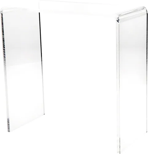Miniatura 2 de Plymor Elevador de exhibición rectangular vertical de acrílico transparente, 12 pulgadas de alto x 12 pulgadas de ancho x 6 pulgadas de profundidad