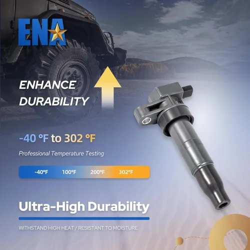 Miniatura 3 de ENA Juego de 6 bobinas de encendido 3.3L 3.8L V6 compatible con Hyundai Kia Genesis Azera Santa Fe Sonata Veracruz Sedona Sorento Cadenza Borrego