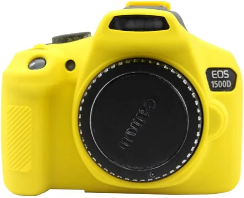 Miniatura 10 de Canon EOS Rebel T6 T7 T5 - Funda protectora de silicona suave antiarañazos para cámara réflex digital Canon EOS 1500D Rebel T7 / EOS 1300D Rebel T6