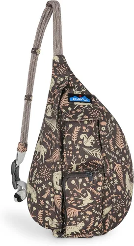 Miniatura 25 de KAVU Mini bolso de cuerda de algodón cruzado bandolera
