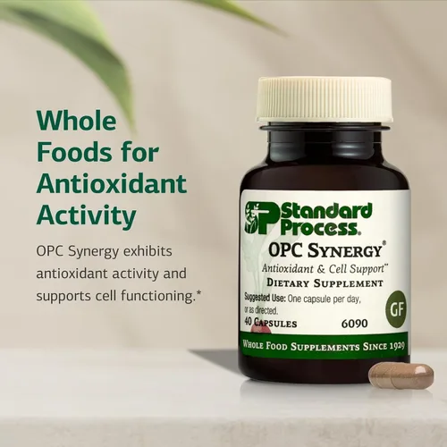 Miniatura 3 de Proceso estándar OPC Synergy - Apoya la actividad antioxidante - Ayuda a la función celular y la salud cerebral - Ayuda a un corazón saludable