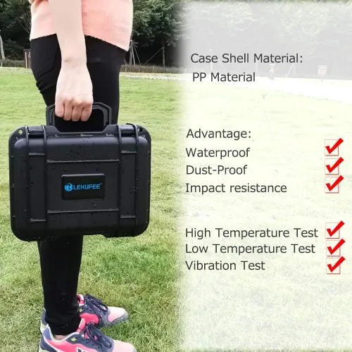 Miniatura 5 de Lekufee Funda rígida impermeable portátil para accesorios DJI Mavic Mini y SE (solo funda, no para Mini 4k/2/3/4)