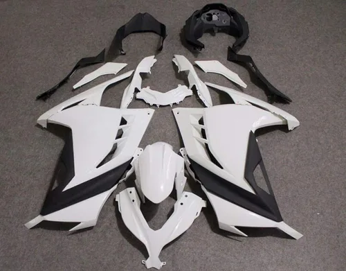 HONGK - Juego de carenados sin pintar compatible con KAWASAKI NINJA300 2013-2017 Juego de carenados [B071XFXXBR]