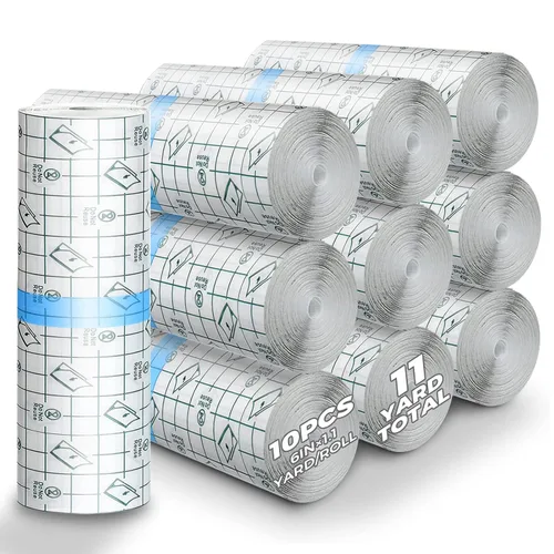 Miniatura 19 de BFONS Vendajes impermeables para cuidado posterior del tatuaje, 2 pulgadas x 16 yardas, cinta para cubrir tatuajes, suministros de tatuaje, vendaje