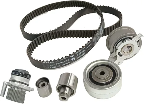 Kit de correa de distribución ThpeMakcr con bomba de agua para motor diésel, compatible con Audi A4 Q5 Volkswagen Tiguan Jetta 1.6T 2.0T 03L198119C