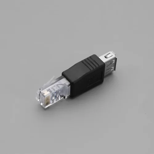 Miniatura 7 de Paquete de 4 adaptadores Ethernet a USB - USB 2.0 hembra a conector Ethernet RJ45 - Negro
