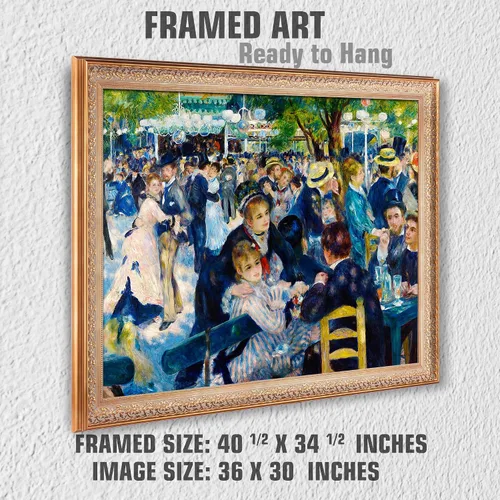 Miniatura 213 de A&T ARTWORK Campo de trigo con cipreses de Van Gogh Las reproducciones de arte clásico mundial, impresiones en lienzo giclée para decoración
