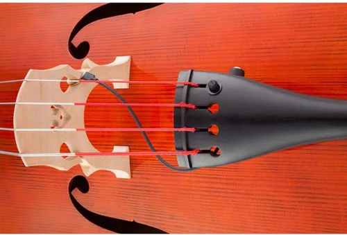 Miniatura 4 de KNA DB-1 - Fonocaptor portátil montado en puente piezo para contrabajo, vertical, clásico, rockabilly, sonido acústico natural, fácil instalación