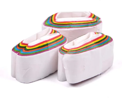 Miniatura 4 de Yahpetes Bobinas bucales de papel, 12 unidades, bobinas bucales, papel de vómito, bobinas de boca de color, accesorios de trucos de magia