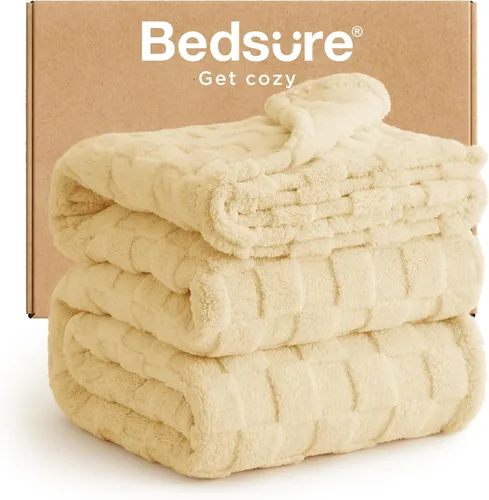Miniatura 67 de Bedsure GentleSoft - Manta verde salvia para sofá, manta de forro polar a cuadros, regalos de Navidad para mujeres, hombres y niñas, bonita manta