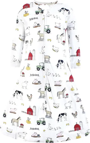 Miniatura 22 de Hudson Baby Saco de dormir unisex de algodón de manga larga para bebé Bosque