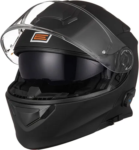 Miniatura 2 de ORIGINE Casco Modular Bluetooth con Marcación por Voz para Casco de Motocicleta, Llamadas Manos Libres, Aprobado por DOT