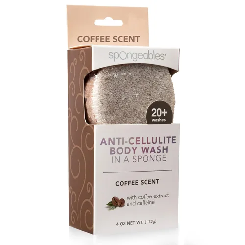 Miniatura 11 de Spongeables Anti-Cellulite Body Wash in a Sponge, Moisturizer and Exfoliator, 20+ Washes