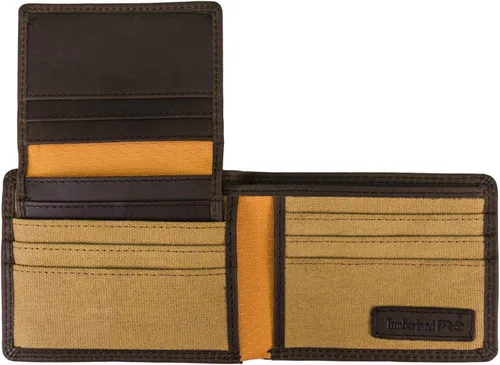 Miniatura 2 de Timberland PRO Men's Leather RFID Wallet with Removable Flip Pocket Card Carrier