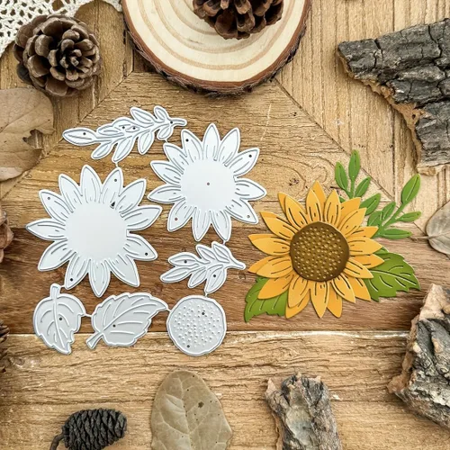 Miniatura 6 de Lapoo Troquel de corte de metal para álbumes de recortes, plantillas duraderas para álbumes de recortes, álbumes de fotos, tarjetas de papel
