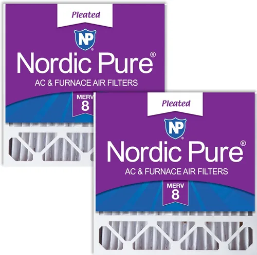 Miniatura 9 de Nordic Pure 20 x 20 x 5 (19_5/8 x 19_7/8 x 4_3/8) Honeywell/Lennox MERV 12 filtros de aire de repuesto, 2