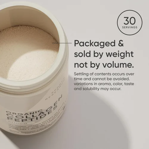 Miniatura 6 de Sports Research® Péptidos de colágeno orgánico - Polvo de proteína de colágeno hidrolizado tipo I y III hecho de manera sostenible a partir de vacas