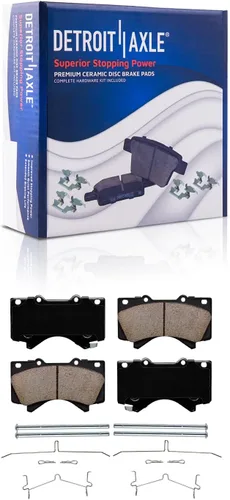 Miniatura 73 de Detroit Axle - Pastillas de Freno para Nissan Altima Sentra 350Z Juke INFINITI G35, Pastillas de Freno Cerámica Delanteras y Traseras Reemplazo