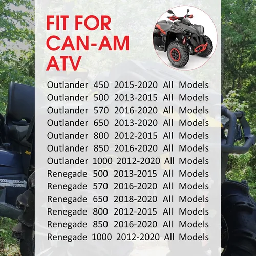 Miniatura 2 de M MATI Pinza de freno trasera derecha 705600859 para Can-Am Outlander 450 500 570 650 800 850 1000 Renegade 500 570 650 800 850 1000