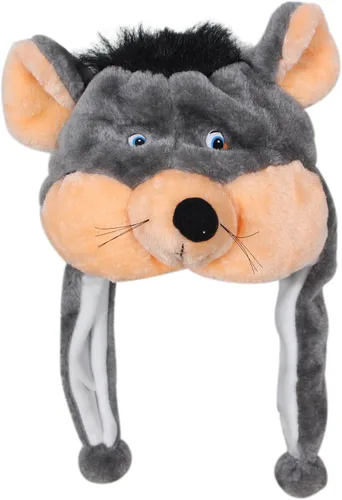 Miniatura 5 de Gorras de animales de tejido suave Talla única - 100 % poliéster con forro polar