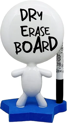 Miniatura 2 de Los mejores regalos de oficina – TITTO Star, Draw Your Ideas – Muñeca de pizarra blanca de cerámica – Regalo de regreso a la escuela – Diseño