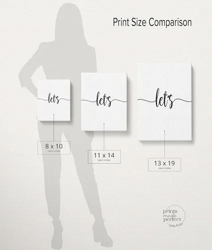 Miniatura 7 de Let’s Sleep In Bedroom Wall Art Set of 3 – Black and White Minimalist Typography Prints – Above Bed Decor – Modern Farmhouse Bedroom Wall Art – 8x10