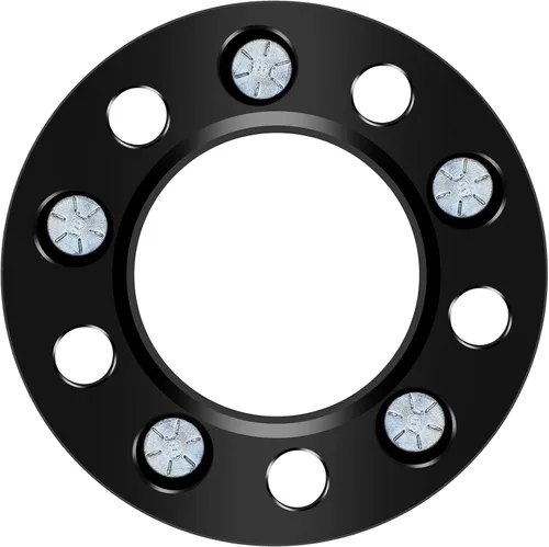 Miniatura 7 de ECCPP espaciadores de ruedas negros de 1.5" para tornillos 5x4.5 para Jeep (4 unidades), 71003