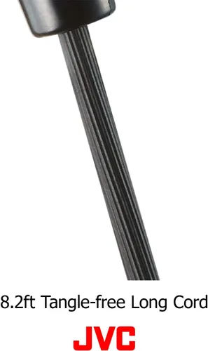 Miniatura 5 de JVC Diadema de tamaño completo sobre la oreja sobre la oreja, diadema de tamaño completo, color negro (HARX330)
