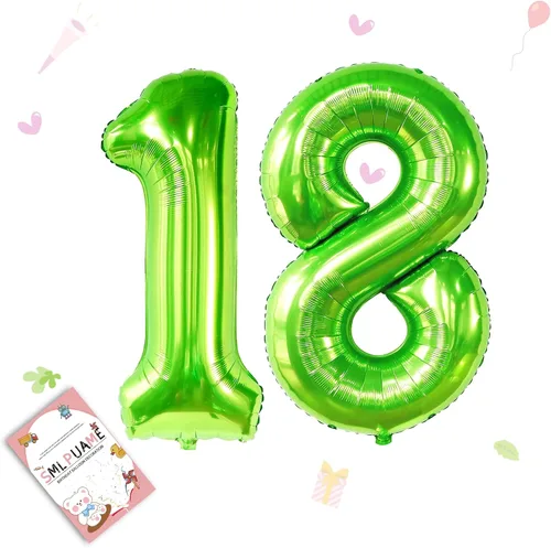 Miniatura 65 de Globos de números de 40 pulgadas del 0 al 9 dorados grandes del número 0, globos digitales para suministros de decoración de celebración de fiesta