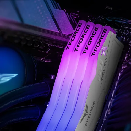 Miniatura 7 de TEAMGROUP T-Force Delta RGB DDR5 Ram 32 GB (2 x 16 GB) 6000 MHz PC5-48000 CL38 Intel XMP 3.0 y AMD Expo Módulo de memoria de escritorio compatible