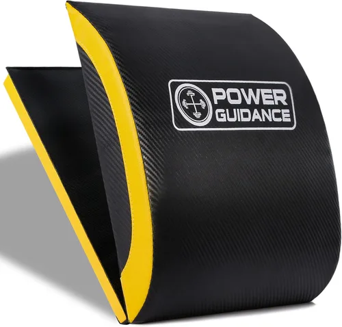 POWER GUIDANCE Esterilla de ejercicio abdominal, almohadilla para sentarse, alfombrilla de entrenamiento abdominal y central para una gama completa