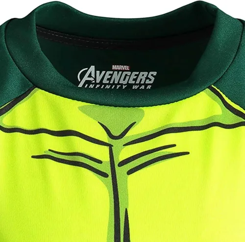 Miniatura 7 de Marvel Avengers Spider-Man Mech Strike - Paquete de 4 camisetas atléticas para cosplay de niños pequeños a niños grandes (2T - 18-20)